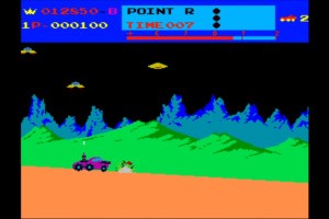 Arcade Archives Moon Patrol Screenshot