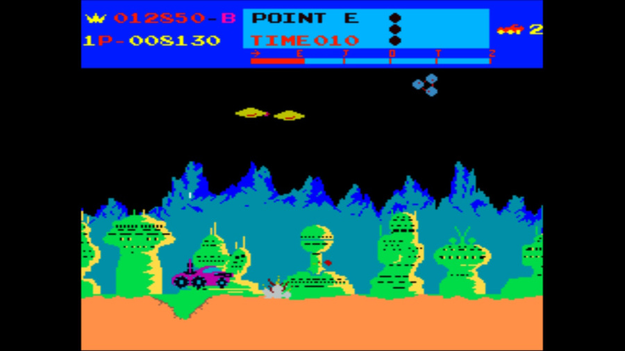 Arcade Archives Moon Patrol Review - Screenshot 1 of 3