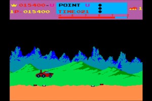 Arcade Archives Moon Patrol Screenshot
