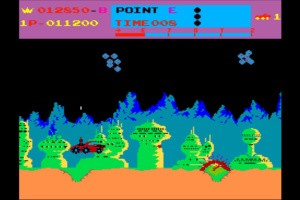 Arcade Archives Moon Patrol Screenshot