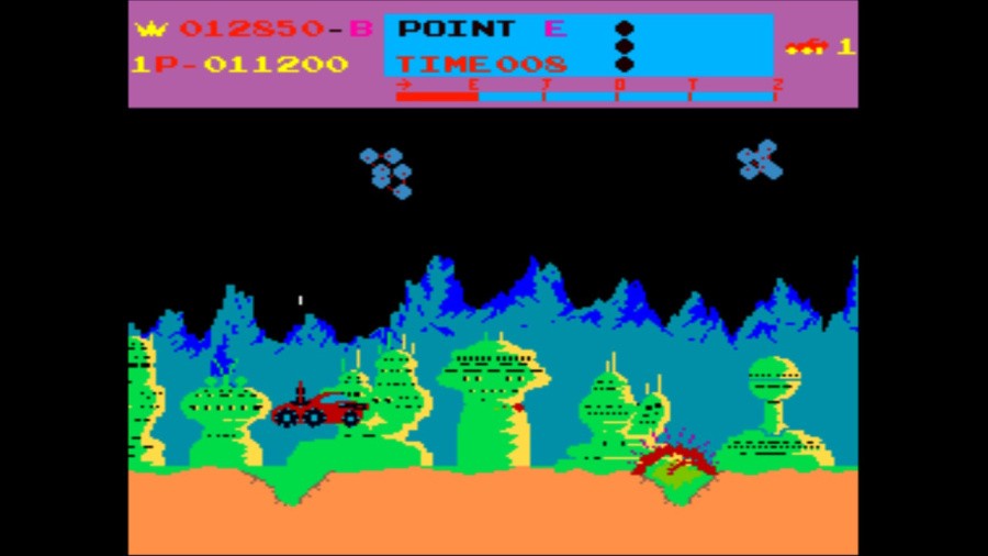 Arcade Archives Moon Patrol Review - Screenshot 1 of 3