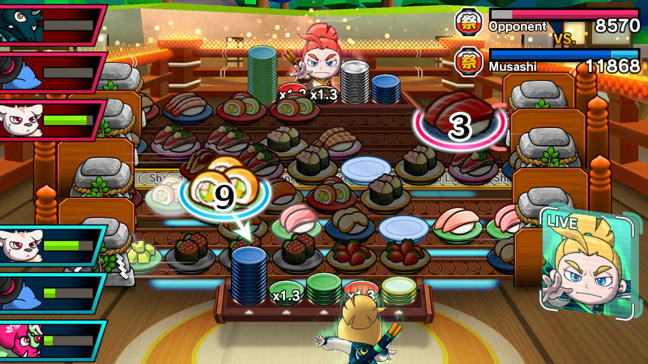 Sushi Striker: The Way of Sushido (Nintendo Switch) Game Profile | News, Reviews, Videos & Screenshots