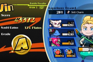 Sushi Striker: The Way of Sushido Screenshot