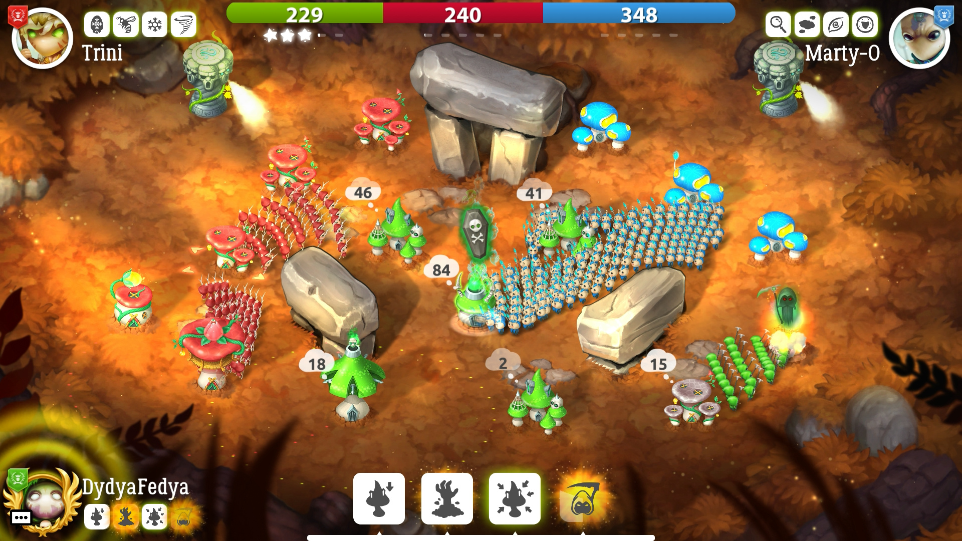 mushroom wars 2 on steam