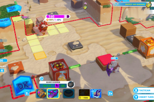 Mario + Rabbids Kingdom Battle: Donkey Kong Adventure Screenshot