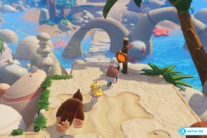 Mario + Rabbids Kingdom Battle: Donkey Kong Adventure Screenshot