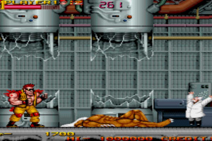 Johnny Turbo's Arcade: Two Crude Dudes Screenshot