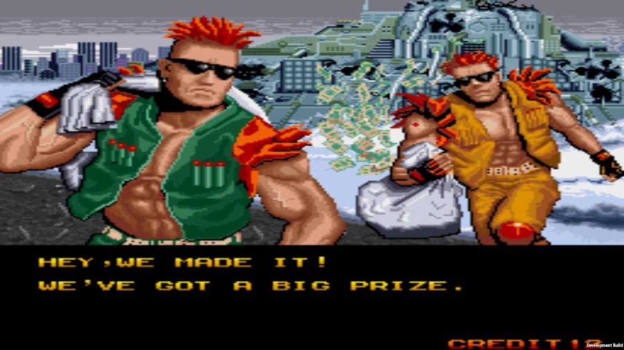 Johnny Turbo's Arcade: Two Crude Dudes Review - Screenshot 1 of 3