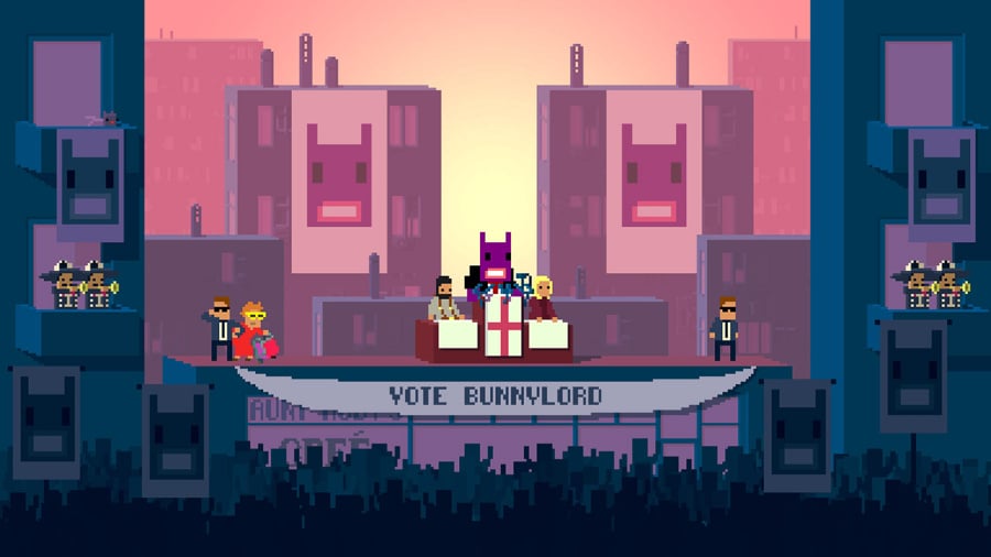 Not A Hero: Super Snazzy Edition Review - Screenshot 1 of 5