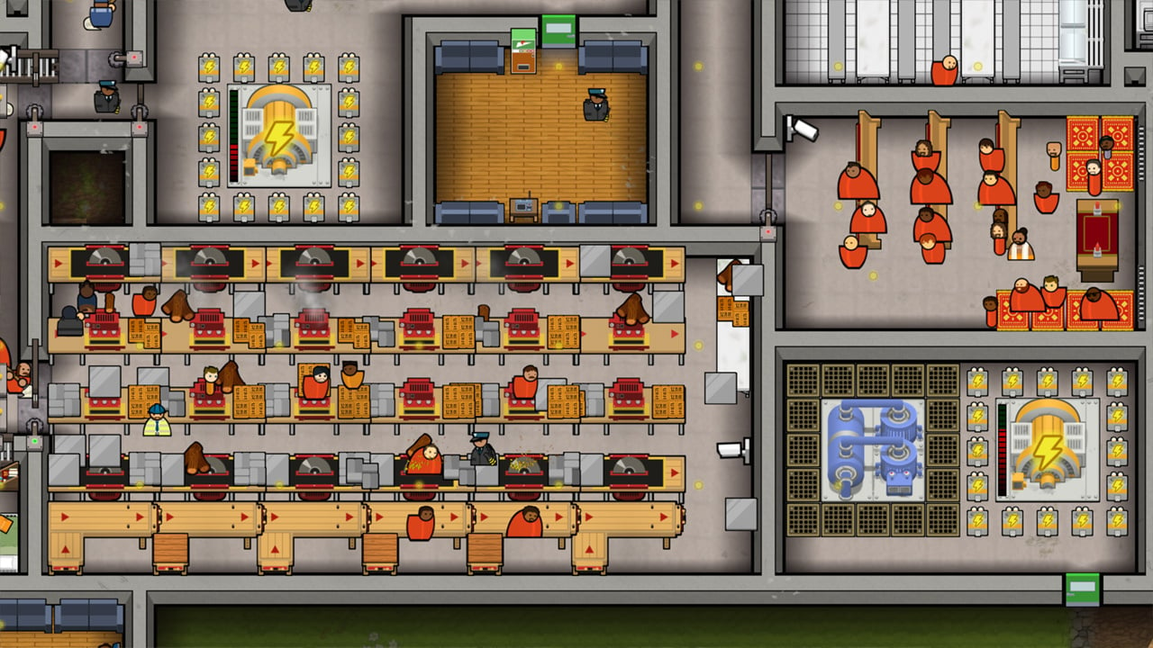 Prison architect switch new arrivals