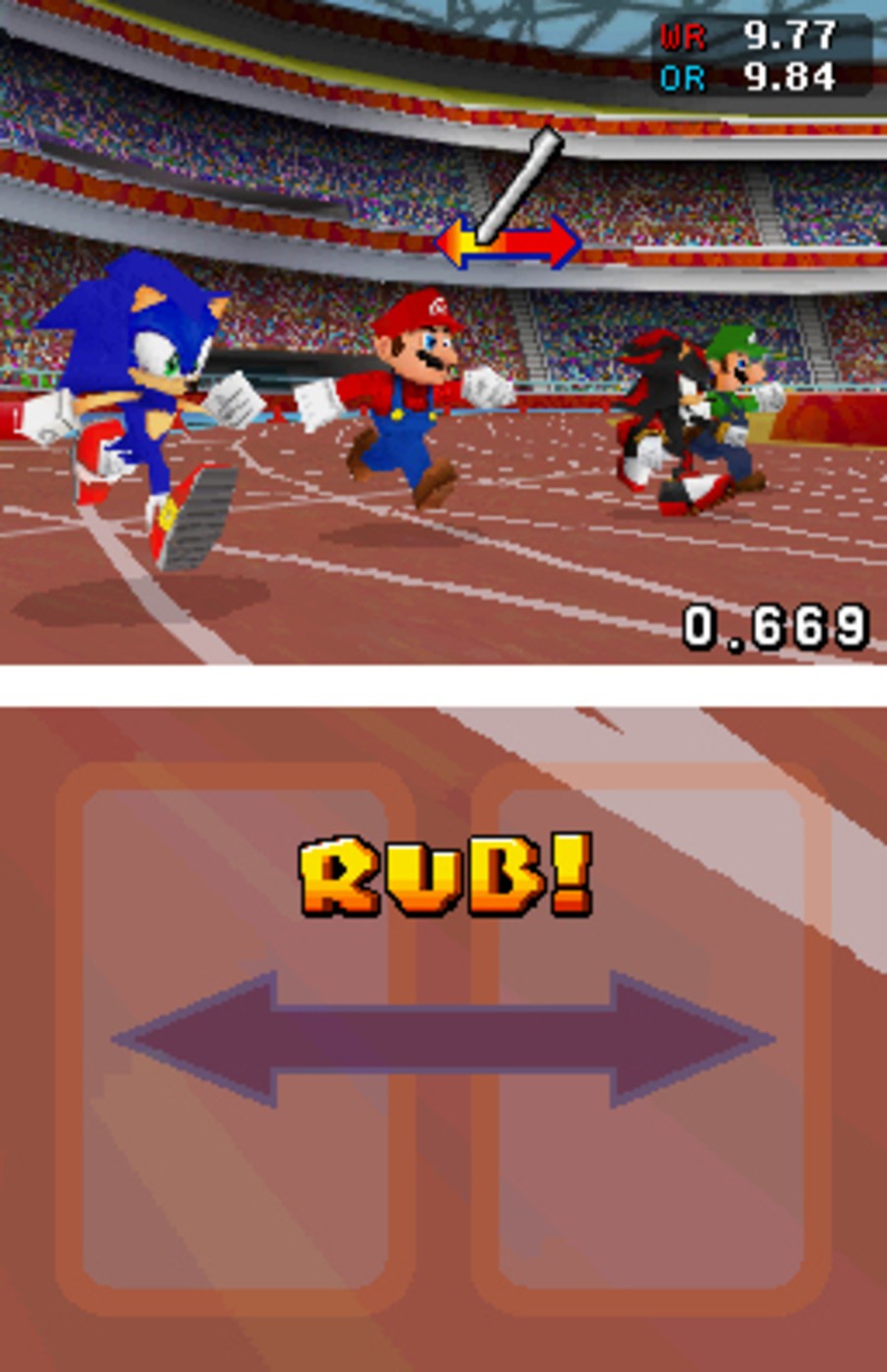 Mario & Sonic at the Olympic Games (DS) Screenshots