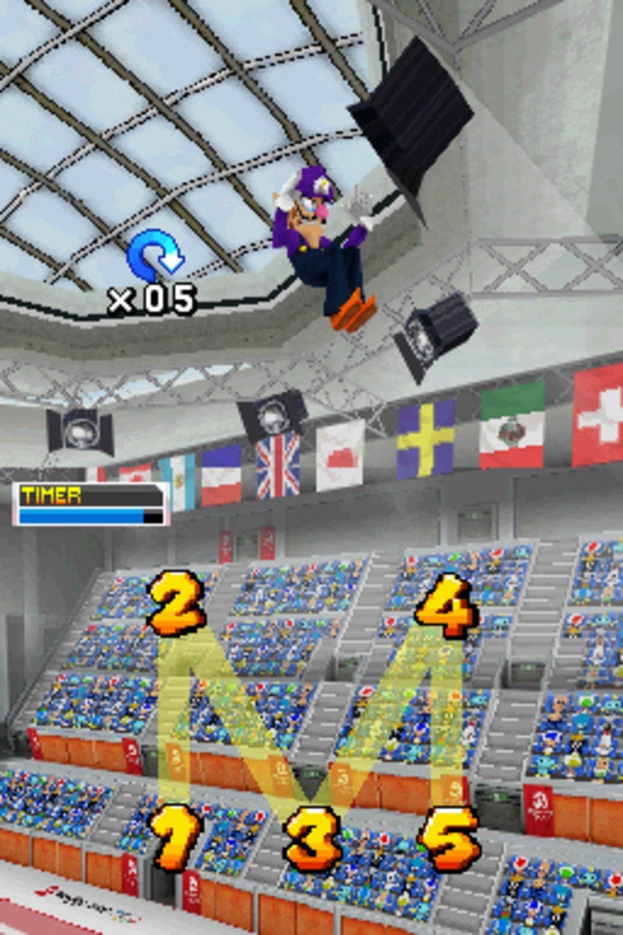 Mario Sonic At The Olympic Games DS Screenshots