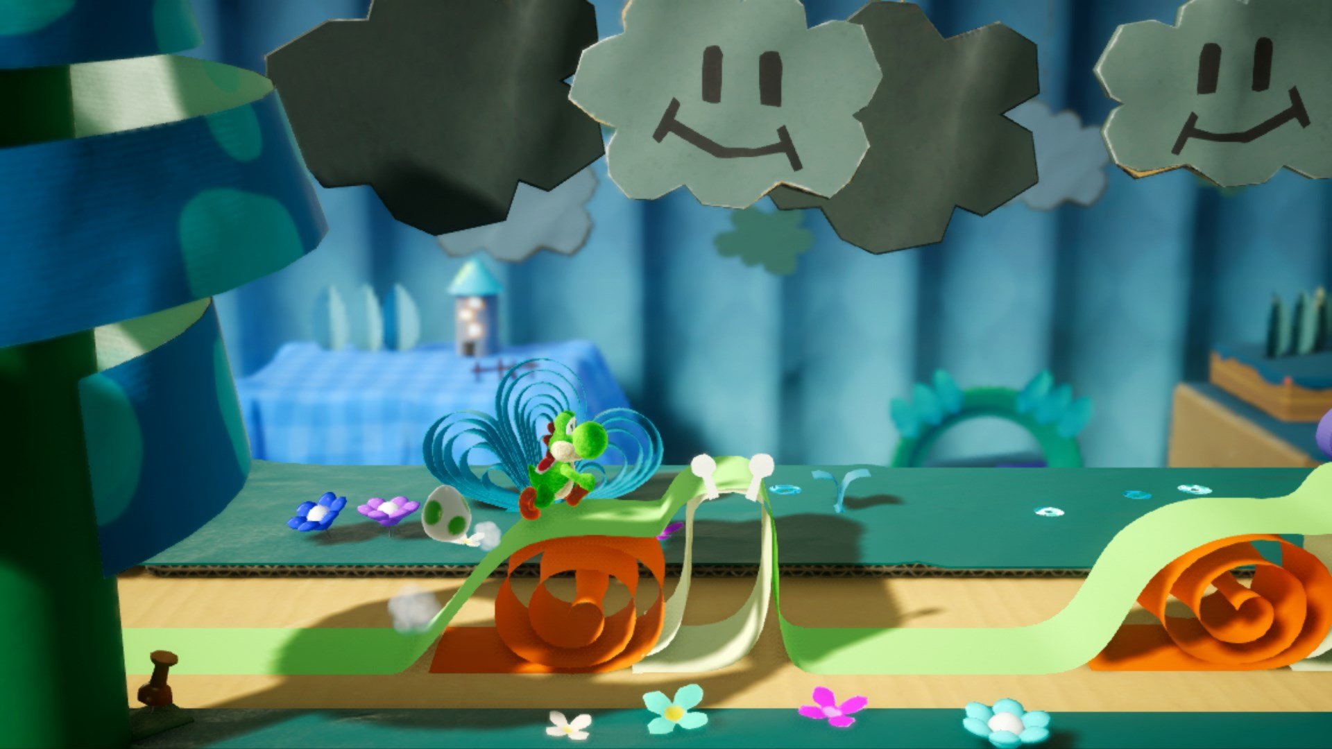 Yoshi's Crafted World (Nintendo Switch) Screenshots