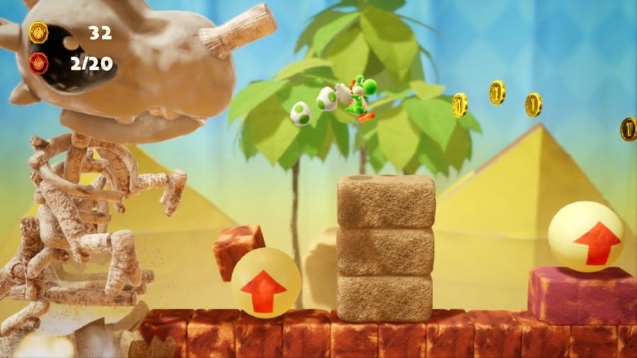 Yoshi's Crafted World Review - Screenshot 1 of 5