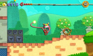 Kirby's Extra Epic Yarn Review - Screenshot 1 of 6