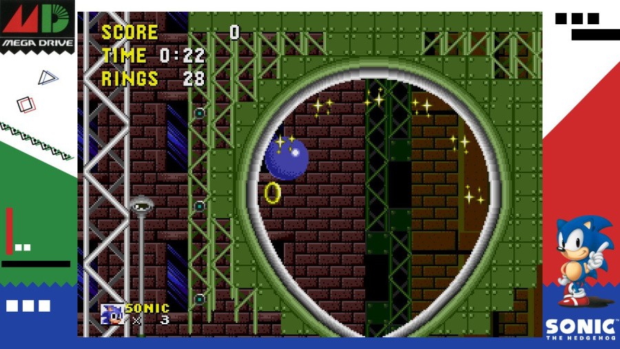 SEGA AGES Sonic The Hedgehog Review - Screenshot 1 of 3