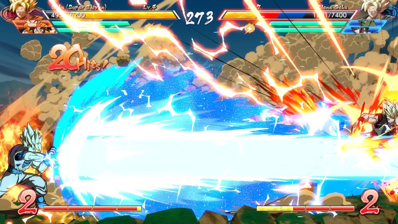 Dragon Ball FighterZ - SSJ4 Gogeta Combos Gameplay Showcase (HD) 