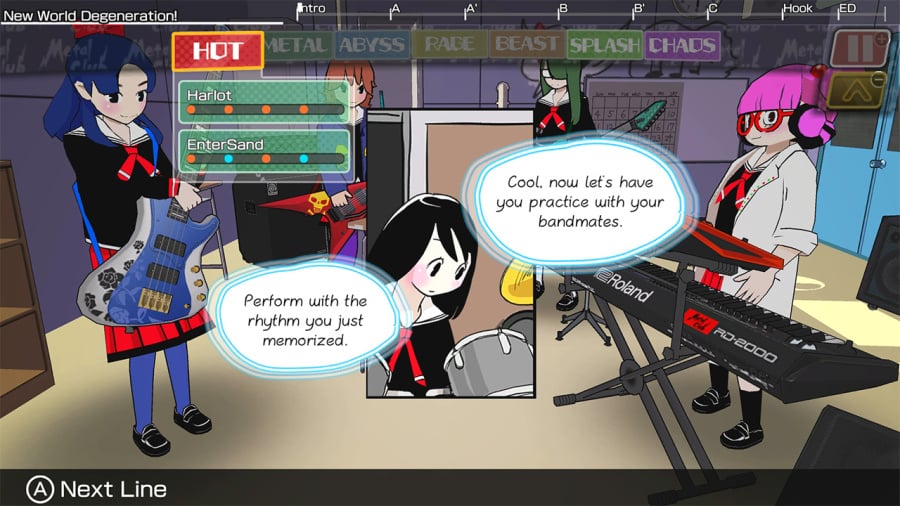 Gal Metal Review - Screenshot 1 of 9