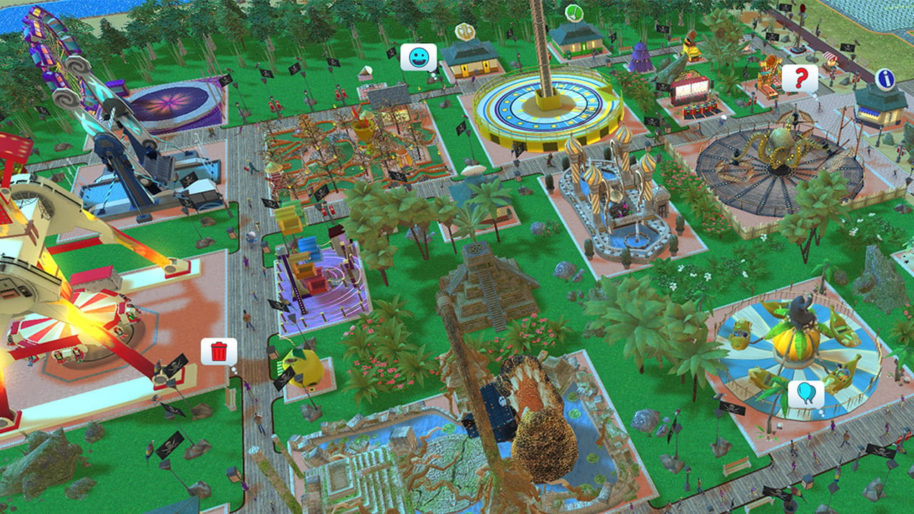 rollercoaster tycoon classic keep park clean