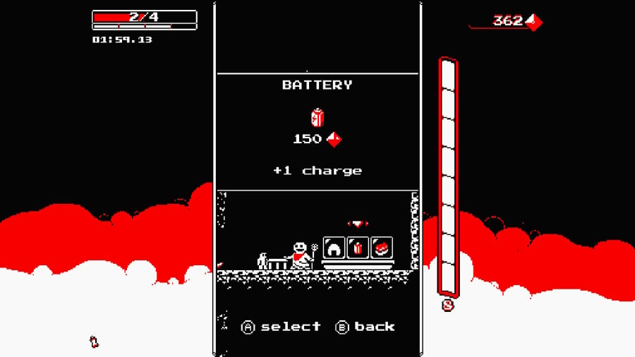 Downwell Review - Screenshot 2 of 5