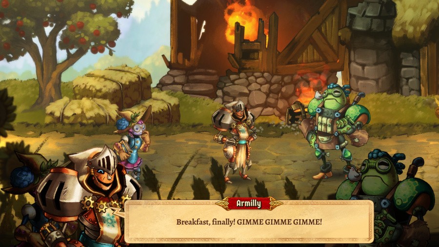 SteamWorld Quest: Hand of Gilgamech Review - Screenshot 1 of 5