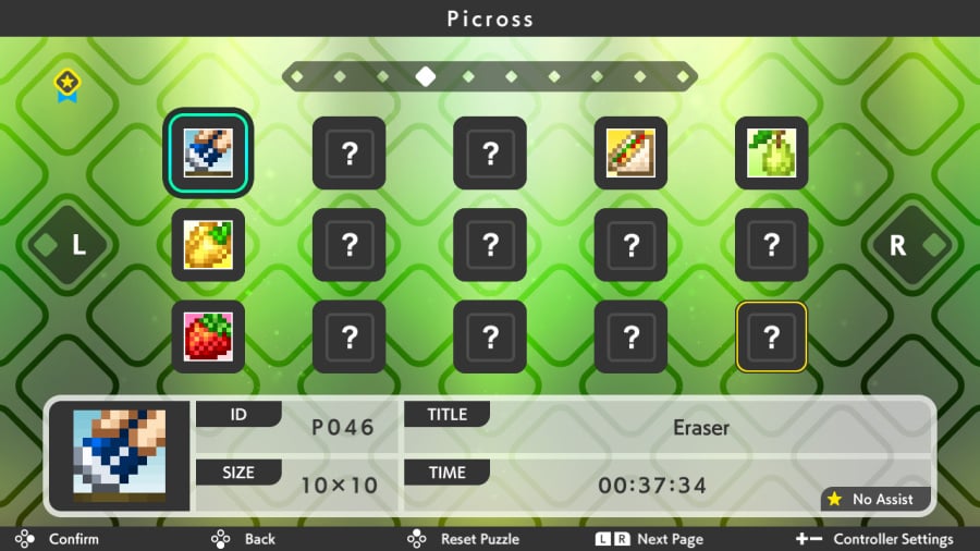 Picross S3 Review - Screenshot 3 of 5