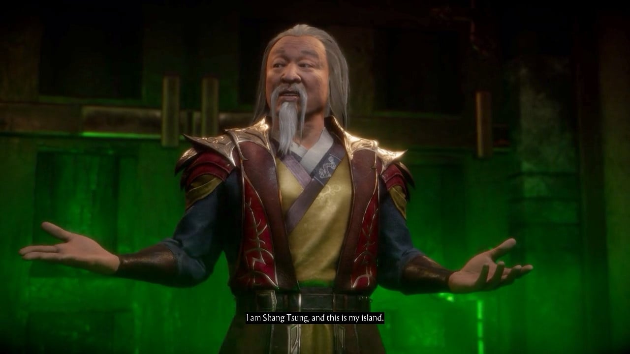 Maybe I'm evil but I actually felt bad for shang tsung in mk1