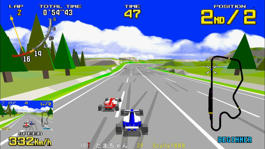 SEGA AGES Virtua Racing Review - Screenshot 2 of 5