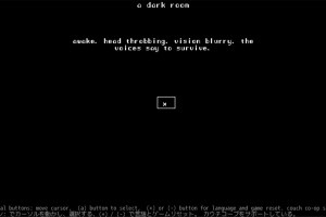 A Dark Room Screenshot