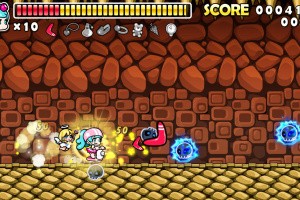 Wonder Boy Returns Remix Screenshot