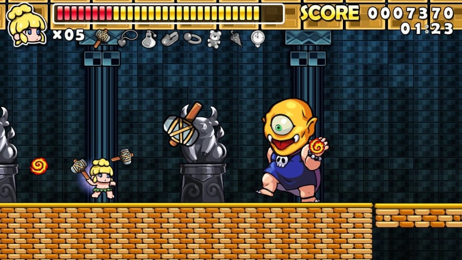 Wonder Boy Returns Remix Review - Screenshot 2 of 6