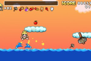 Wonder Boy Returns Remix Screenshot