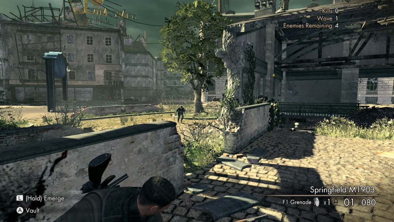 sniper elite v2 gameplay