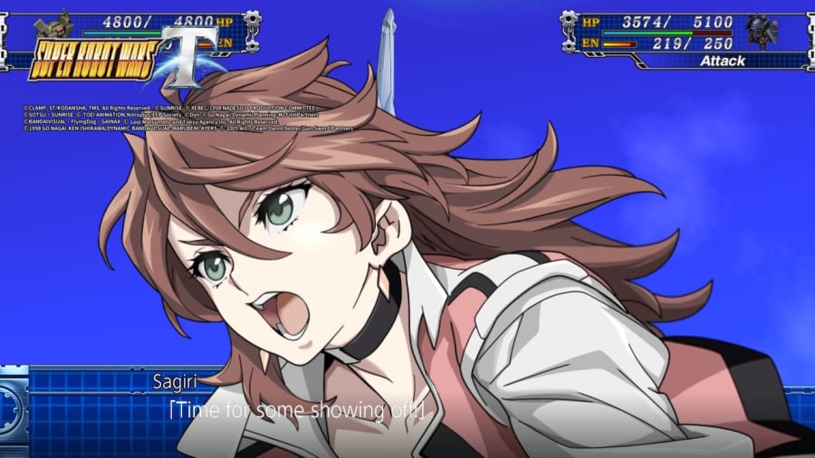 Super Robot Wars T Screenshot