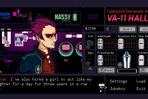 VA-11 HALL-A: Cyberpunk Bartender Action Screenshot