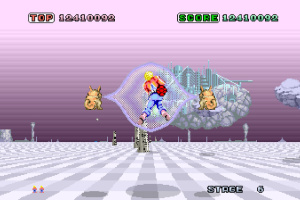 SEGA AGES Space Harrier Screenshot