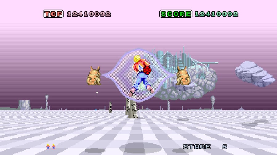 SEGA AGES Space Harrier Review - Screenshot 2 of 5