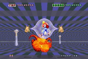 SEGA AGES Space Harrier Screenshot