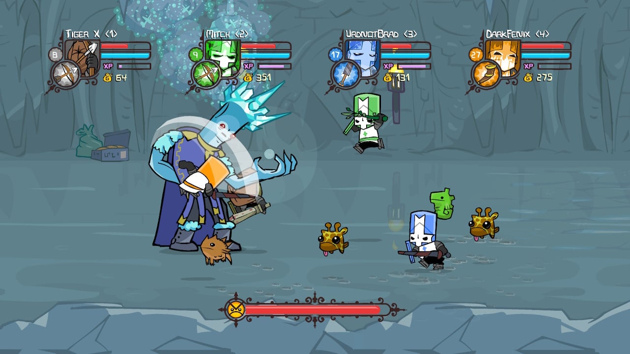 Castle crashers прохождение 1 часть