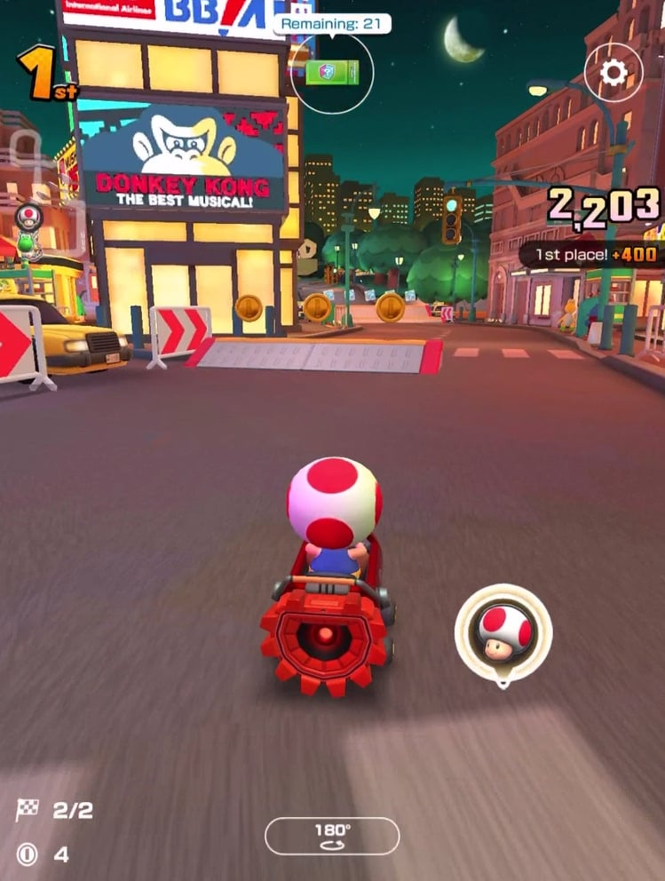 Review: 'Mario Kart Tour' is a simple, fun racing game with a