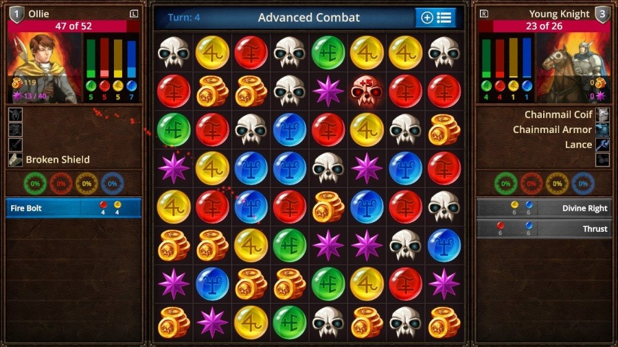 Puzzle Quest: The Legend Returns Review - Screenshot 2 of 4