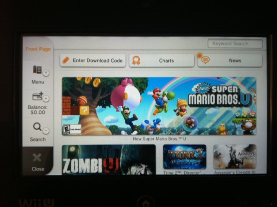 Wii U eShop screen and a brief description for those of you wondering.