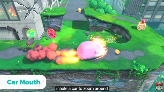 A sneak peek at Kirby and the Forgotten Land introduces us to CARBY